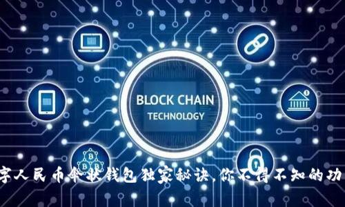 专家揭秘：数字人民币伞状钱包独家秘诀，你不得不知的功能和使用技巧